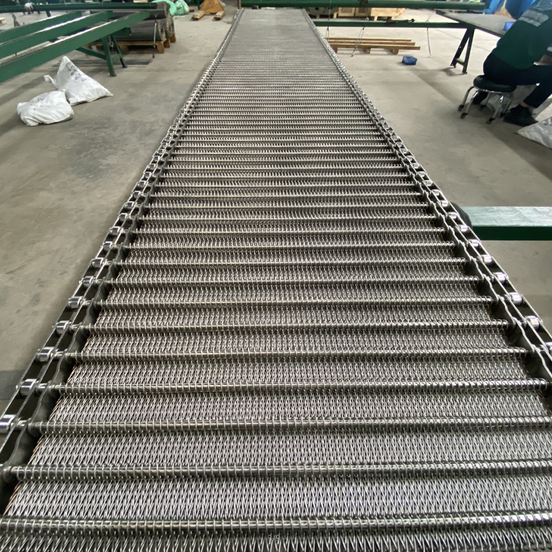 Nastro in rete per forno di normalizzazione di utensili metallici