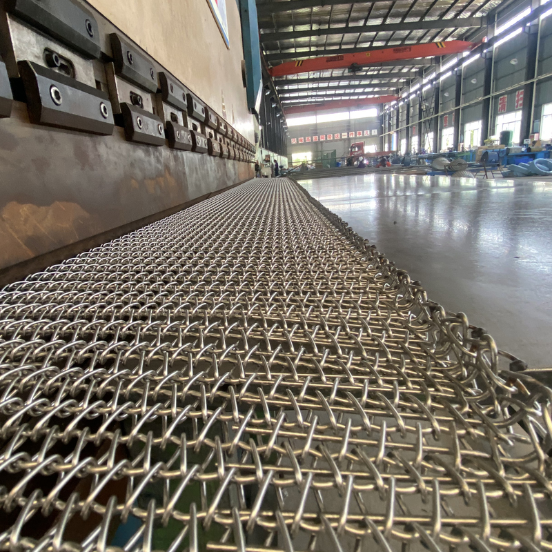 Nastro trasportatore per l'asciugatura degli snack